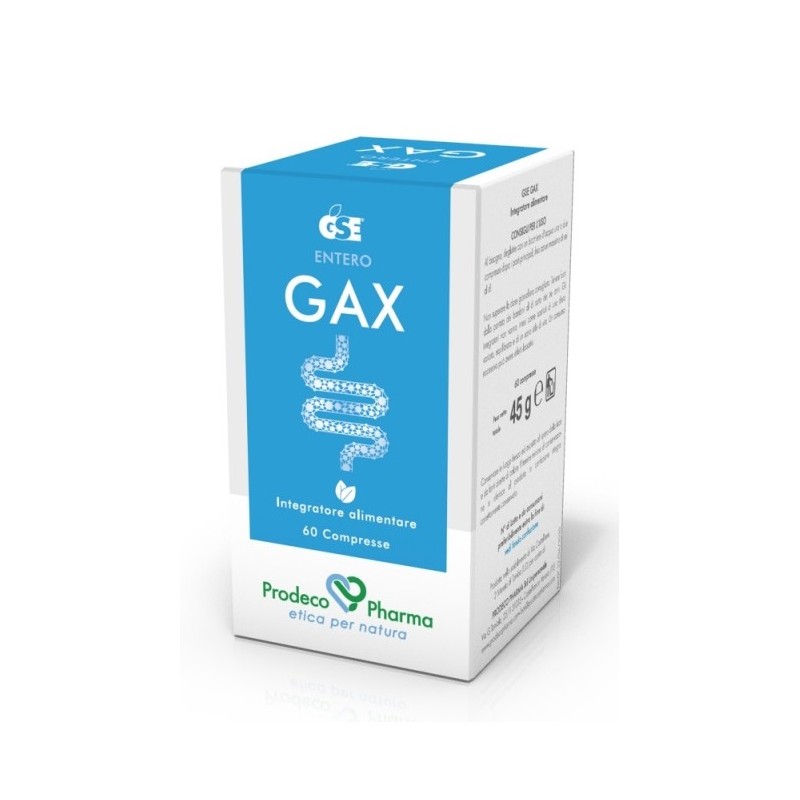 Prodeco Pharma Gse Entero Gax 60 Compresse - Integratori per regolarità intestinale e stitichezza - 906329014 - Prodeco Pharm...