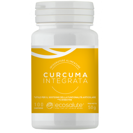 Zio Ecosalute Curcuma Integrata 100 Compresse - Integratori per dolori e infiammazioni - 938467368 - Zio Ecosalute - € 13,97