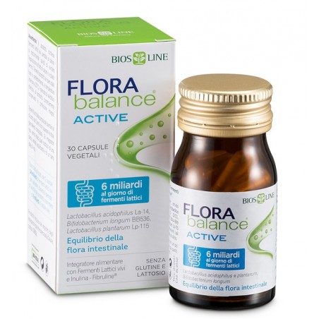 Bios Line Biosline Florabalance Active 30 Capsule Vegetali - Integratori di fermenti lattici - 938911308 - Bios Line - € 16,96