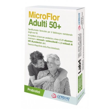 Cemon Microflor Adulti 50+ 30 Capsule Cemon - 1 Cemon Microflor Adulti 50+ 30 Capsule Cemon - 1