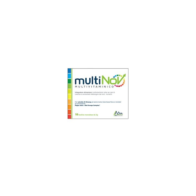 Lanova Farmaceutici Multinov 18 Bustine - Vitamine e sali minerali - 924284944 - Lanova Farmaceutici - € 16,15