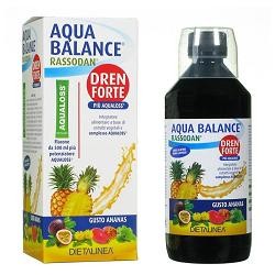 Gdp -general Dietet. Pharma Aqua Balance Rassodan Dren Forte Gusto Ananas 500 Ml Dietalinea + Aqualoss 2,8 G - Integratori dr...