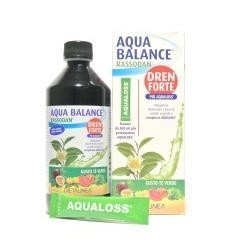 Gdp -general Dietet. Pharma Aqua Balance Rassodan Dren Forte Gusto T Verde 500 Ml Dietalinea + Aqualoss 2,8 G - Integratori d...