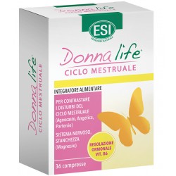 Esi Donna Life Ciclo Mestruale 36 Compresse - Integratori per ciclo mestruale e menopausa - 982931370 - Esi - € 15,94