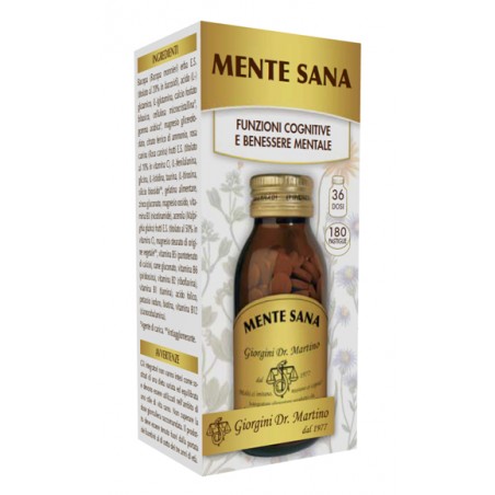 Dr. Giorgini Ser-vis Mente Sana Tavolette 90 G - Integratori per concentrazione e memoria - 912903907 - Dr. Giorgini - € 16,51