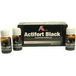 Actifort Group Actifort Black 10 Flaconcini 10 Ml - Integratori per concentrazione e memoria - 905861340 - Actifort Group - €...