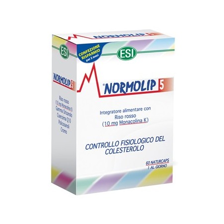 Esi Normolip 5 Integratore Per Il Colesterolo 60 Capsule Esi - 1 Esi Normolip 5 Integratore Per Il Colesterolo 60 Capsule Esi - 1
