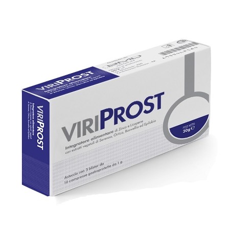 B. M. D. Viriprost 30 Compresse Gastroprotette - Integratori per prostata - 933462184 - B. M. D. - € 16,76