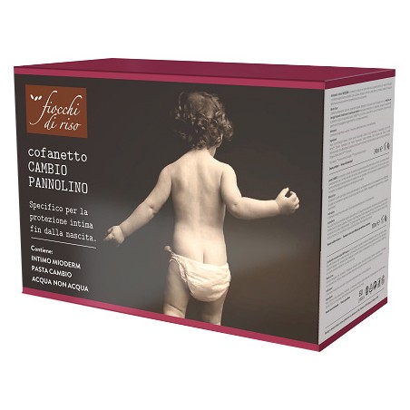 Fiocchi Di Riso Cofanetto Cambio Pannolino 1 Detergente Intimo Mioderm 240 Ml + 1 Pasta Cambio 100 Ml + Salviette Acqua Non Acqu Fiocchi Di Riso Cofanetto Cambio Pannolino 1 Detergente Intimo Mioderm 240 Ml + 1 Pasta Cambio 100 Ml + Salviette Acqua Non Acqu
