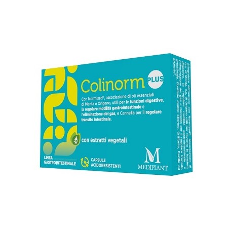 Mediplant Di Tinghino Mg&c Colinorm Plus 30 Capsule - Rimedi vari - 978503201 - Mediplant Di Tinghino Mg&c - € 17,63