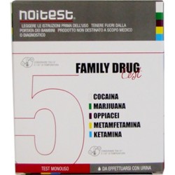 Noi Test Test Droghe Family Drug Test 1 Pezzo - Rimedi vari - 921735256 - Noi Test - € 19,45