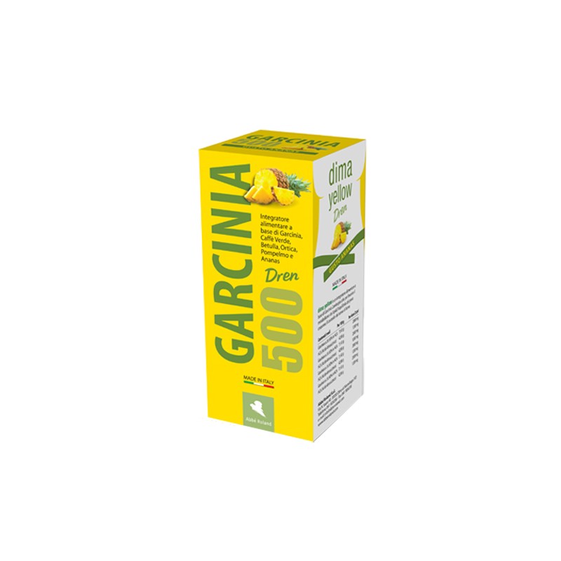 Abbe'roland Garcinia 500 Dren Dima Yellow Ananas 500 Ml - Integratori per dimagrire ed accelerare metabolismo - 970932240 - A...