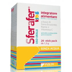 Pizeta Pharma Sferafer Kids 20 Stick Pack - Vitamine e sali minerali - 977631910 - Pizeta Pharma - € 18,05