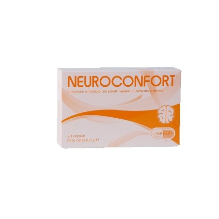 Laerbium Pharma Neuroconfort 20 Capsule - Integratori per concentrazione e memoria - 931593610 - Laerbium Pharma - € 18,90