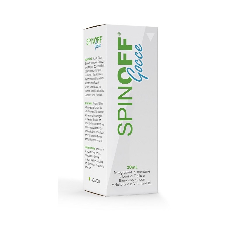 Agaton Spinoff Gocce 20 Ml - Integratori per umore, anti stress e sonno - 947057220 - Agaton - € 17,60