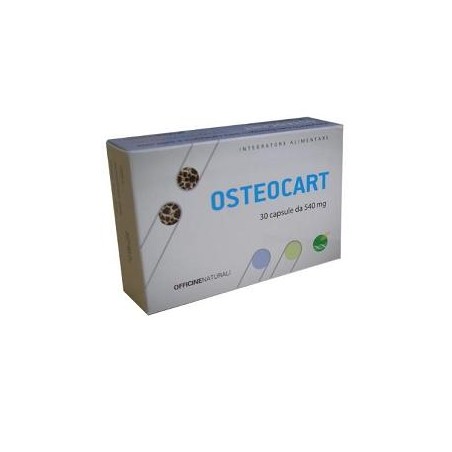 Officine Naturali Osteocart 30 Capsule 540 Mg - Vitamine e sali minerali - 931811590 - Officine Naturali - € 16,52