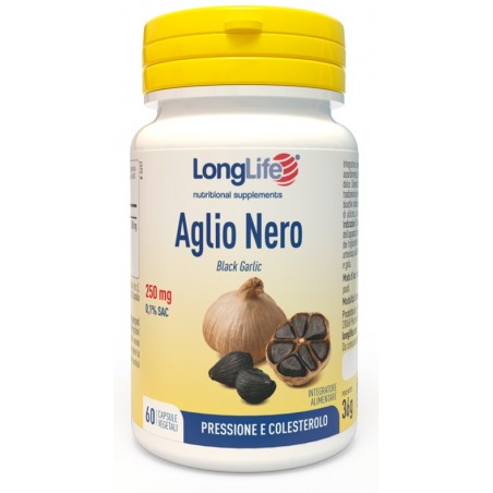 Phoenix - Longlife Longlife Aglio Nero 60 Capsule Vegetali - Integratori per il cuore e colesterolo - 935771016 - Longlife - ...