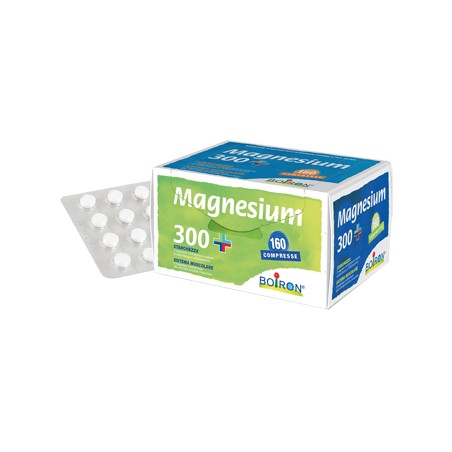 Boiron Magnesium 300+ 160 Compresse - Vitamine e sali minerali - 934460027 - Boiron - € 18,11