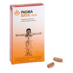 Cosval Padma Basic Plus 40 Capsule - Circolazione e pressione sanguigna - 970254710 - Cosval - € 22,40