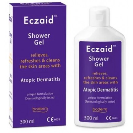 Logofarma Eczaid Shower Gel Detergente E Lenitivo In Presenza Di Dermatite Atopica 300 Ml Ce Logofarma - 1 Logofarma Eczaid Shower Gel Detergente E Lenitivo In Presenza Di Dermatite Atopica 300 Ml Ce Logofarma - 1
