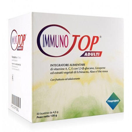 Fitoproject Immunotop 30 Bustine - Integratori per difese immunitarie - 904197581 - Fitoproject - € 18,61