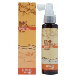 Aessere Rame Colloidale Plus Spray 20ppm 100 Ml - Trattamenti per pelle sensibile e dermatite - 972686190 - Aessere - € 18,29