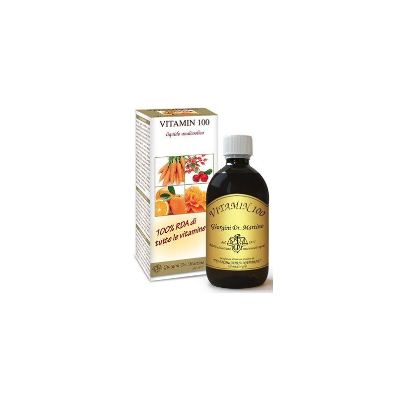 Dr. Giorgini Ser-vis Vitamin 100 Liquido Analcolico 500 Ml - Vitamine e sali minerali - 926834021 - Dr. Giorgini - € 18,20