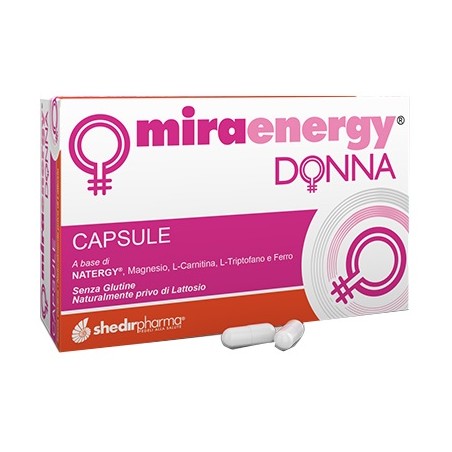 Shedir Pharma Unipersonale Miraenergy Donna 40 Capsule - Rimedi vari - 943954507 - Shedir Pharma - € 16,91