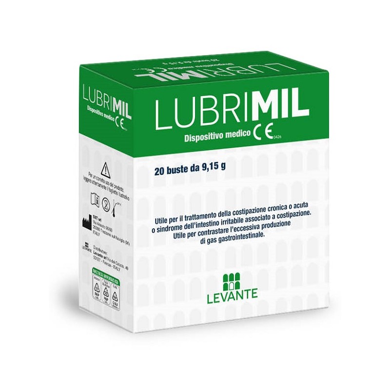 Levante Lubrimil 20 Buste - Colon irritabile - 983192081 - Levante - € 16,91
