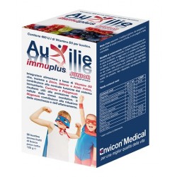 Envicon Medical Auxilie Immuplus Junior Solubile 30 Bustine - Rimedi vari - 970224313 - Envicon Medical - € 19,89