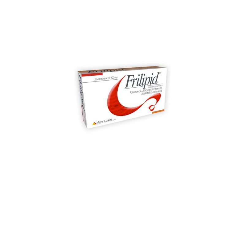 Maya Pharma Frilipid 20 Compresse - Integratori per il cuore e colesterolo - 904993730 - Maya Pharma - € 17,01