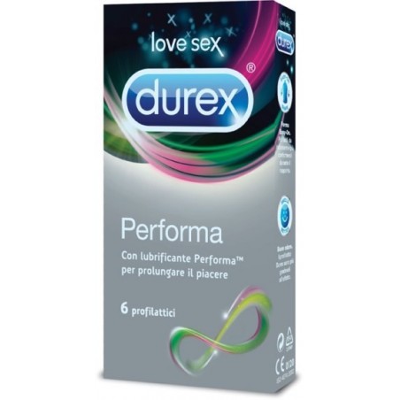 Durex Profilattico Performa 6 Pezzi - Profilattici e Contraccettivi - 924893668 - Durex - € 7,93