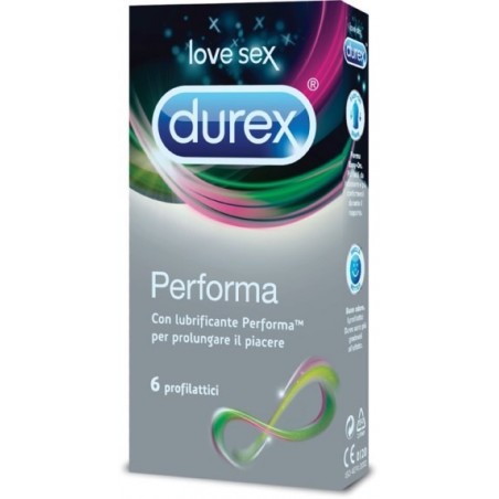 Durex Profilattico Performa 6 Pezzi Durex - 1 Durex Profilattico Performa 6 Pezzi Durex - 1