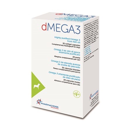 Pharmacross Co Dmega3 Omega3 Da Olio Di Pesce 30 Perle - Integratori di Omega-3 - 927257701 - Pharmacross Co - € 23,17