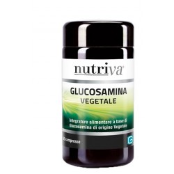 Nutriva Glucosamina 60 Compresse Vegetali - Integratori per dolori e infiammazioni - 924968670 - Nutriva - € 24,50