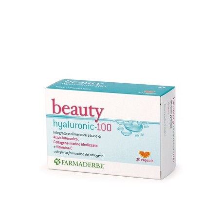 Farmaderbe Beauty Hyaluronic 100 30 Capsule - Pelle secca - 927251886 - Farmaderbe - € 18,48