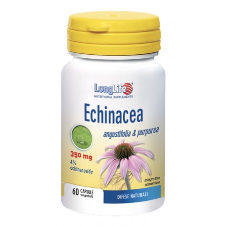 Phoenix - Longlife Longlife Echinacea 60 Capsule Vegetali - Integratori per difese immunitarie - 935601777 - Longlife - € 18,41