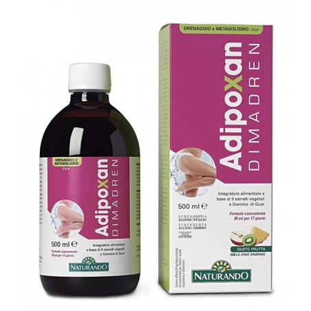 Naturando Adipoxan Dimadren 500ml - Integratori per dimagrire ed accelerare metabolismo - 941872107 - Naturando - € 18,21