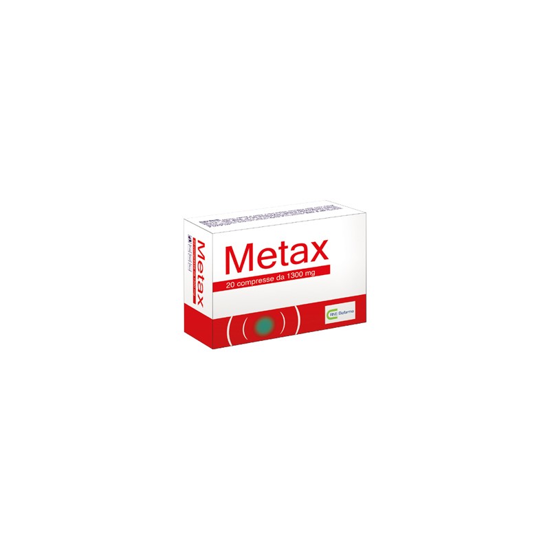 Rne Biofarma Metax 20 Compresse - Rimedi vari - 926890688 - Rne Biofarma - € 17,28