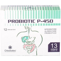 Citozeatec Probiotic P-450 24 Stick Monodose 10 Ml - Integratori di fermenti lattici - 972515326 - Citozeatec - € 18,13