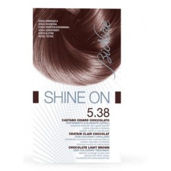 Bionike Shine On 5,38 Castano Chiaro Cioccolato 125 Ml - Tinte e colorazioni per capelli - 926045687 - BioNike - € 11,29