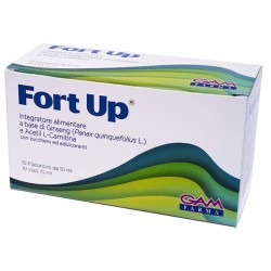 Gam Farma Fort Up 10 Flaconcini 10 Ml - Integratori per concentrazione e memoria - 930664370 - Gam Farma - € 19,25
