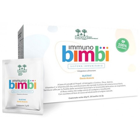 Salugea Immuno Bimbi 30 Bustine - Integratori per difese immunitarie - 980810939 - Salugea - € 23,88