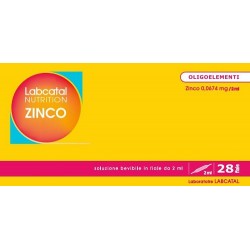 Labcatal Nutrition Zinco 28 Fiale Da 2 Ml - Vitamine e sali minerali - 943181483 - Labcatal - € 18,45