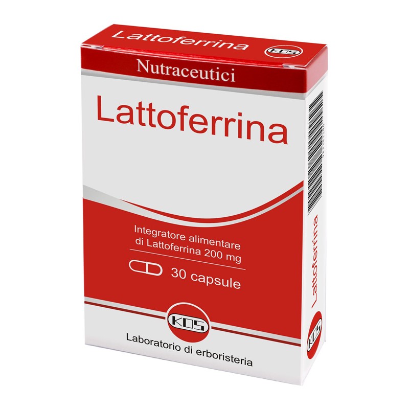 Kos Lattoferrina 200mg 30 Capsule - Integratori di lattoferrina - 983302290 - Kos - € 17,25