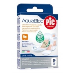 Pikdare Cerotto Pic Aquabloc Mix Antibatterico 20 Pezzi - Medicazioni - 926522107 - Pic - € 2,99