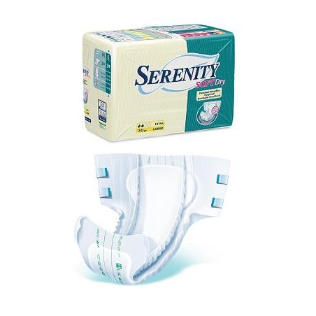 Pannolone Per Incontinenza Serenity Softdry Formato Super Taglia Medium 30 Pezzi - Prodotti per incontinenza - 903570529 - Se...