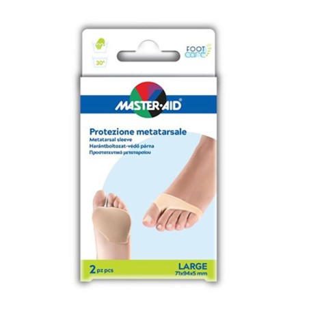 Pietrasanta Pharma Protezione Master-aid Per Metatarso In Tessuto Elastico E Gel L 1 Paio - Rimedi vari - 975430265 - Pietras...