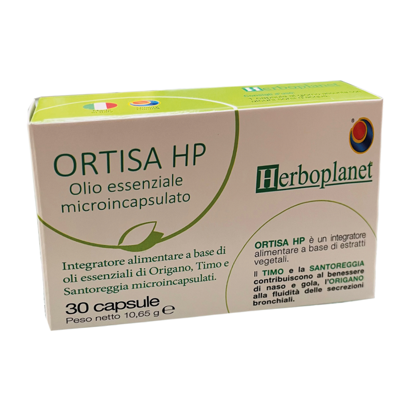 Herboplanet Ortisa HP Integratore Per Benessere di Naso e Gola 30 Capsule Herboplanet - 1