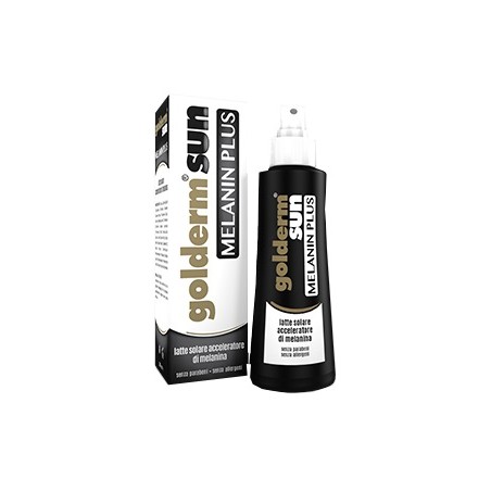 Shedir Pharma Unipersonale Golderm Sun Melanin Plus Spray 200 Ml - Solari corpo - 934231770 - Shedir Pharma - € 20,63